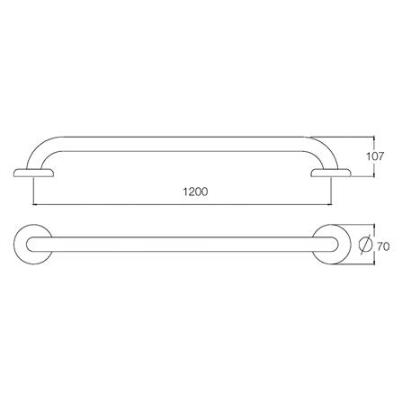 ราวมือจับกันลื่น WS GB-6327-2-120 120 ซม._1