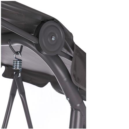 เก้าอี้โยก 2 ที่นั่ง SPRING TEXTILENCE สีเทา_2