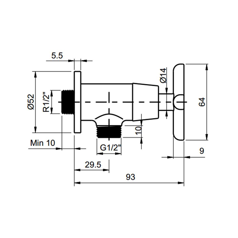 วาล์วฝักบัว AMERICAN STANDARD FFAST704-7T1500BT0