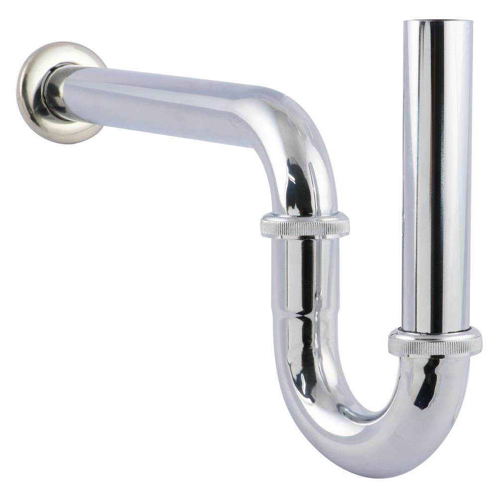 ท่อน้ำทิ้งอ่างล้างหน้าพีแทรป 30 ซม. RASLAND RA A126-C/30/SS สีโครม