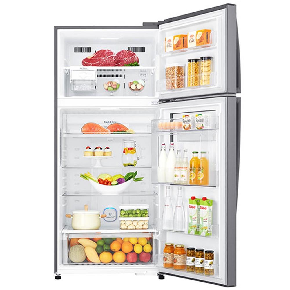 ตู้เย็น 2 ประตู LG GN-A702HLHU.APZP 18.1 คิว สีเงิน INVERTER LINEAR COMPRESSOR