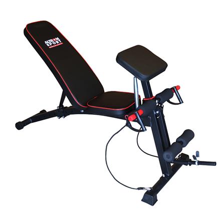 POWER BENCH ALTROM SPORT AL-021D BLACK-RED_0