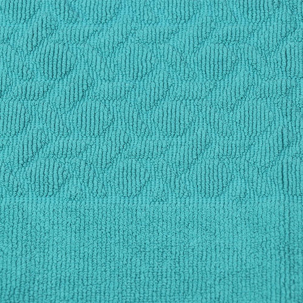 พรมขนหนู HOME LIVING STYLE BASKET 17X28 นิ้ว สีเขียว