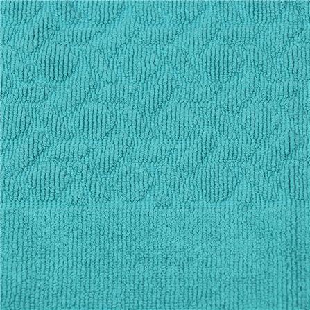 พรมขนหนู HOME LIVING STYLE BASKET 17X28 นิ้ว สีเขียว_4