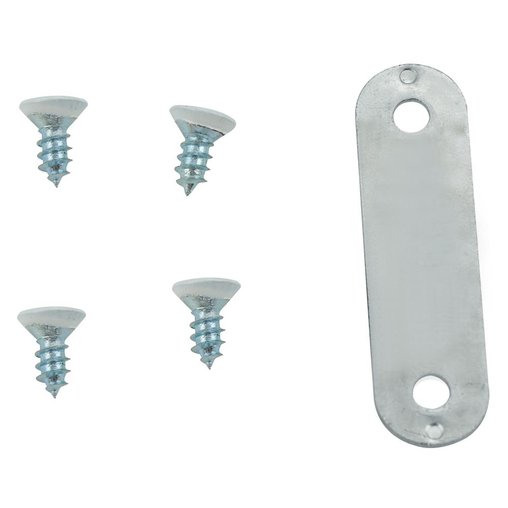 มือจับมุ้งลวดบานประตู BY TORA 2 ชิ้น สีขาว