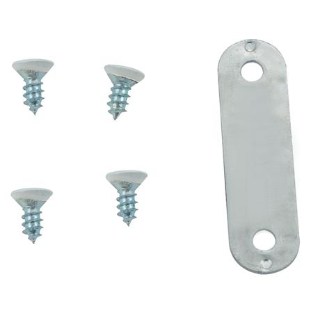 มือจับมุ้งลวดบานประตู BY TORA 2 ชิ้น สีขาว_1