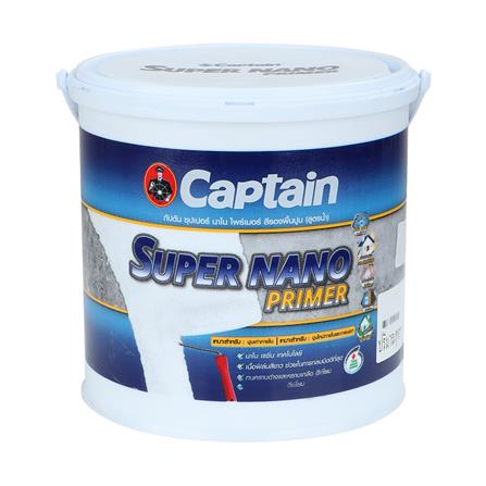 สีรองพื้นปูนใหม่ CAPTAIN SUPER NANO PRIMER 1 แกลลอน_0