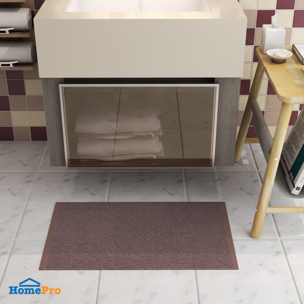 พรมขนหนู HOME LIVING STYLE BASKET 17X28 นิ้ว สีน้ำตาล