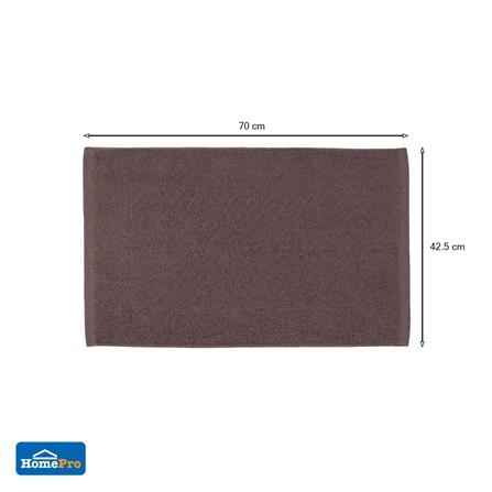 พรมขนหนู HOME LIVING STYLE BASKET 17X28 นิ้ว สีน้ำตาล_7