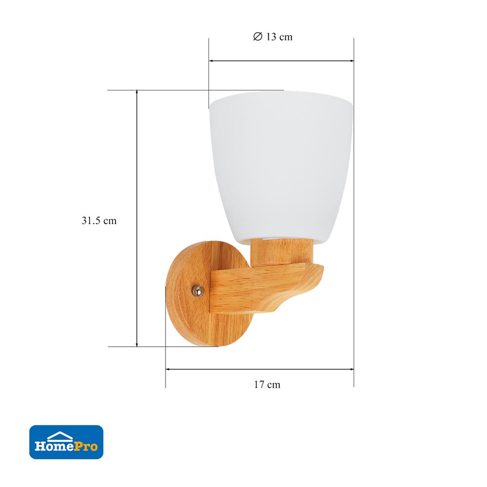 ไฟกิ่งภายใน CARINI W-697/1 WD สีขาว 1 หัว