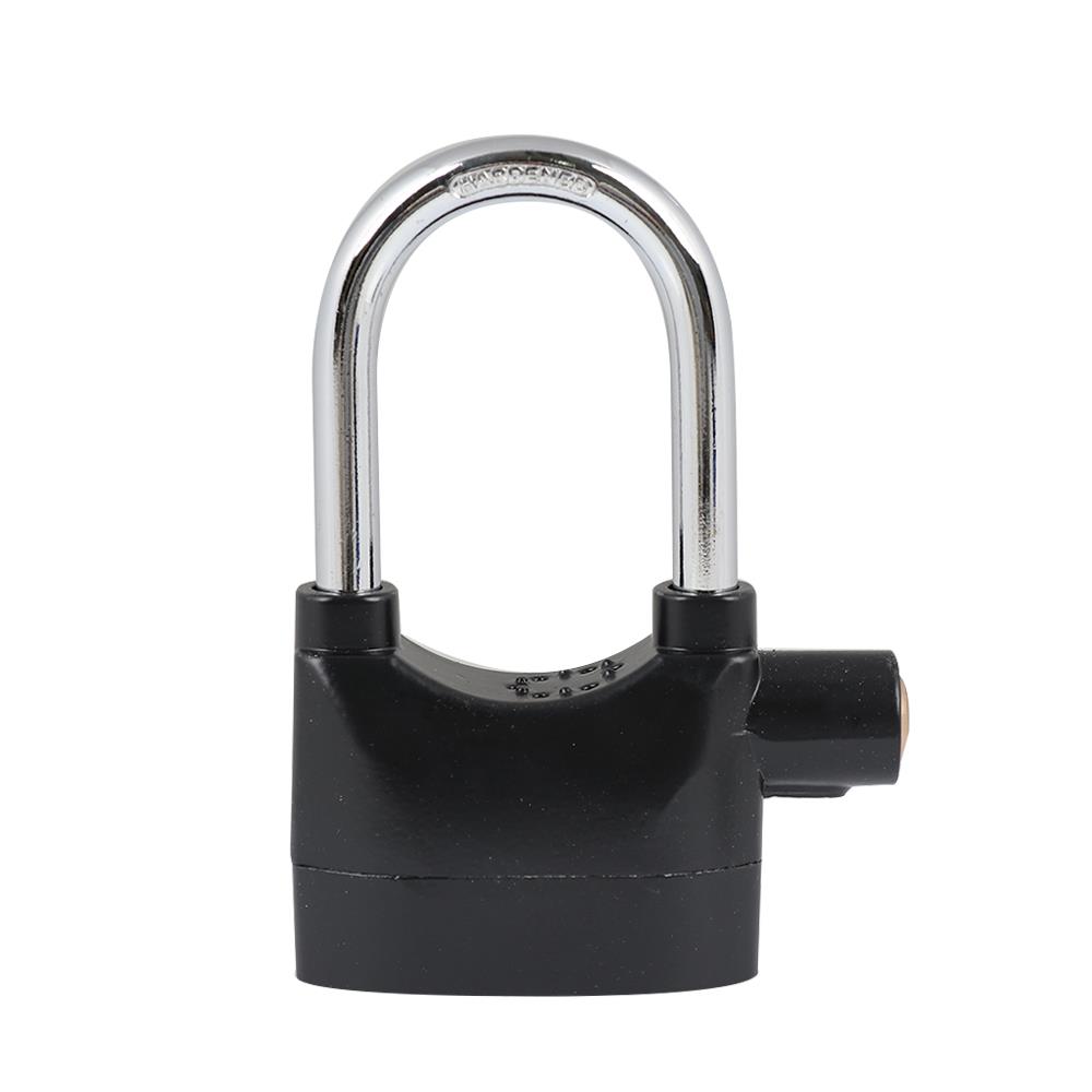 กุญแจห่วงยาว ALARM LOCK 70 มม. สีดำ