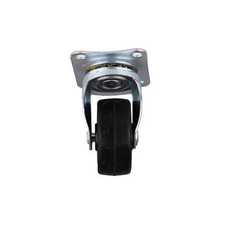 ลูกล้อยาง FITT 199050 แป้นหมุน ไม่มีเบรก 2 นิ้ว สีดำ_2