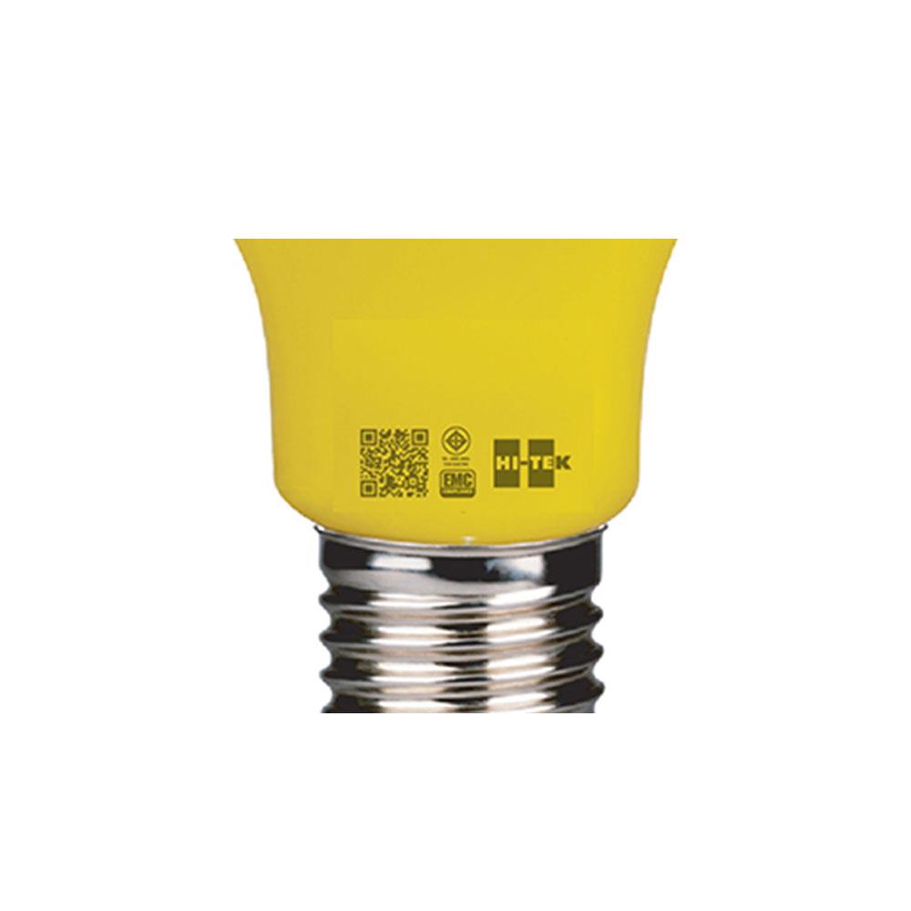 หลอด LED ไล่ยุงและแมลง HI-TEK 5 วัตต์ สีเหลือง E27