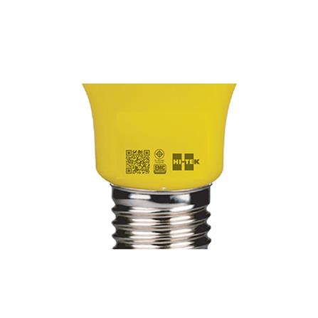 หลอด LED ไล่ยุงและแมลง HI-TEK 5 วัตต์ สีเหลือง E27_2