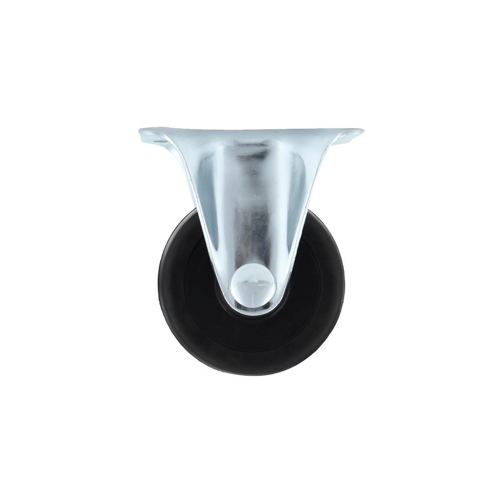 ลูกล้อยาง FITT 200050 แป้นตาย ไม่มีเบรก 2 นิ้ว สีดำ