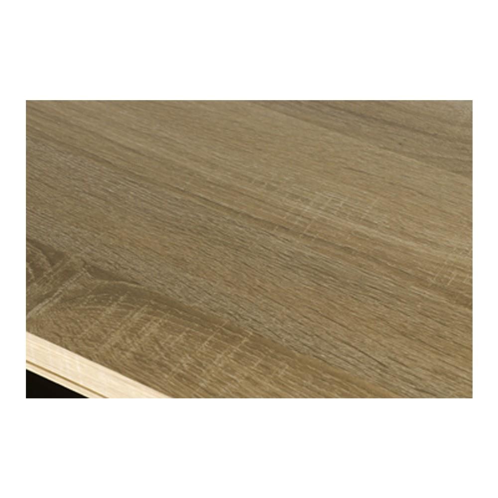 ตู้บานเปิด BURO EVOLUTION LC80 DO สีโซลิดโอ๊ค/สีดำ