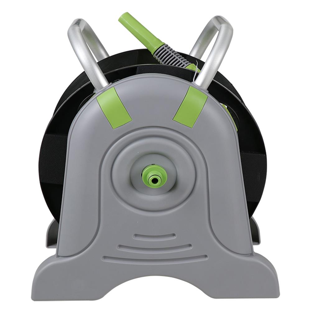 สายยางโรลตั้งพื้น SPRING N10 1/2 นิ้วx20M สีเขียว-เทา