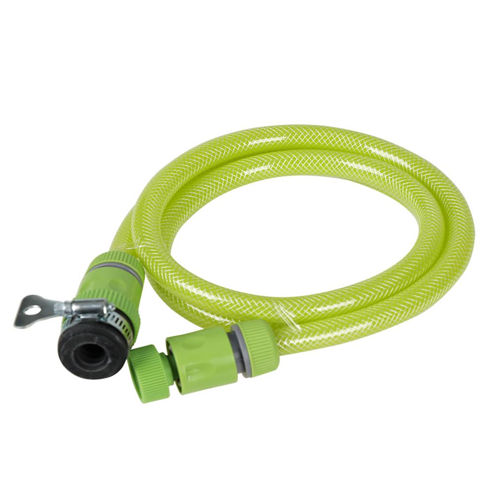 สายยางโรลตั้งพื้น SPRING N10 1/2 นิ้วx20M สีเขียว-เทา