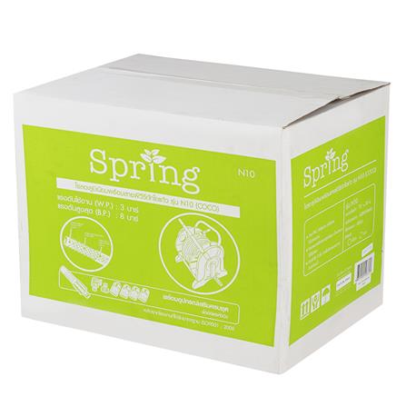 สายยางโรลตั้งพื้น SPRING N10 1/2 นิ้วx20M สีเขียว-เทา_5