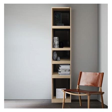 ตู้สูง BURO EVOLUTION HC 40 สีโซลิดโอ๊ค/สีดำ_4