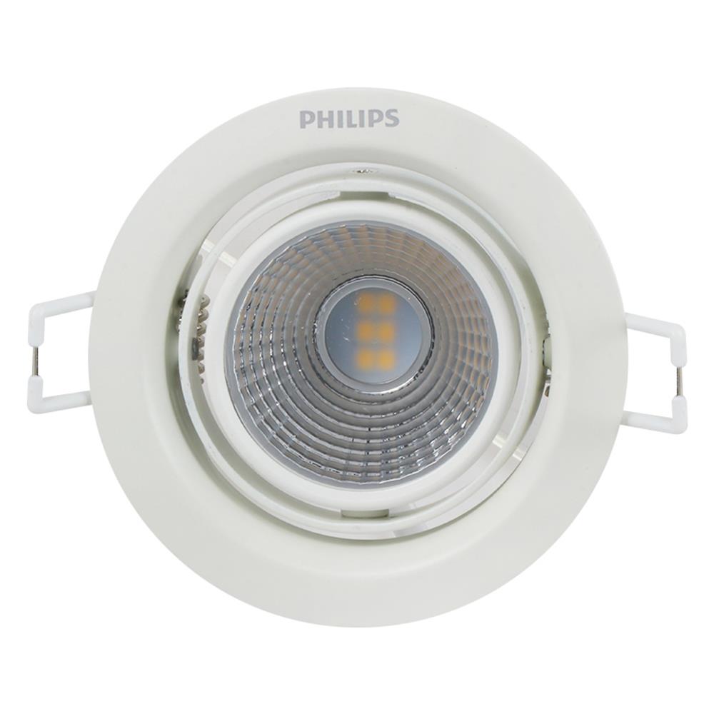 ดาวน์ไลท์ LED PHILIPS 59775 POMERON 4 นิ้ว 5 วัตต์ COOL WHITE สีขาว