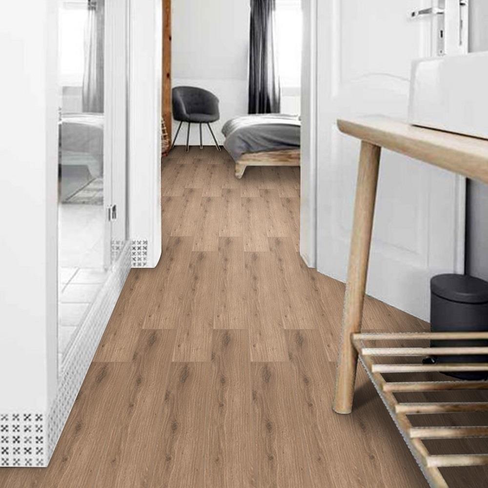 กระเบื้องพื้น 15x90ซม. บานอฟ วู้ด น้ำตาล 1.08M2