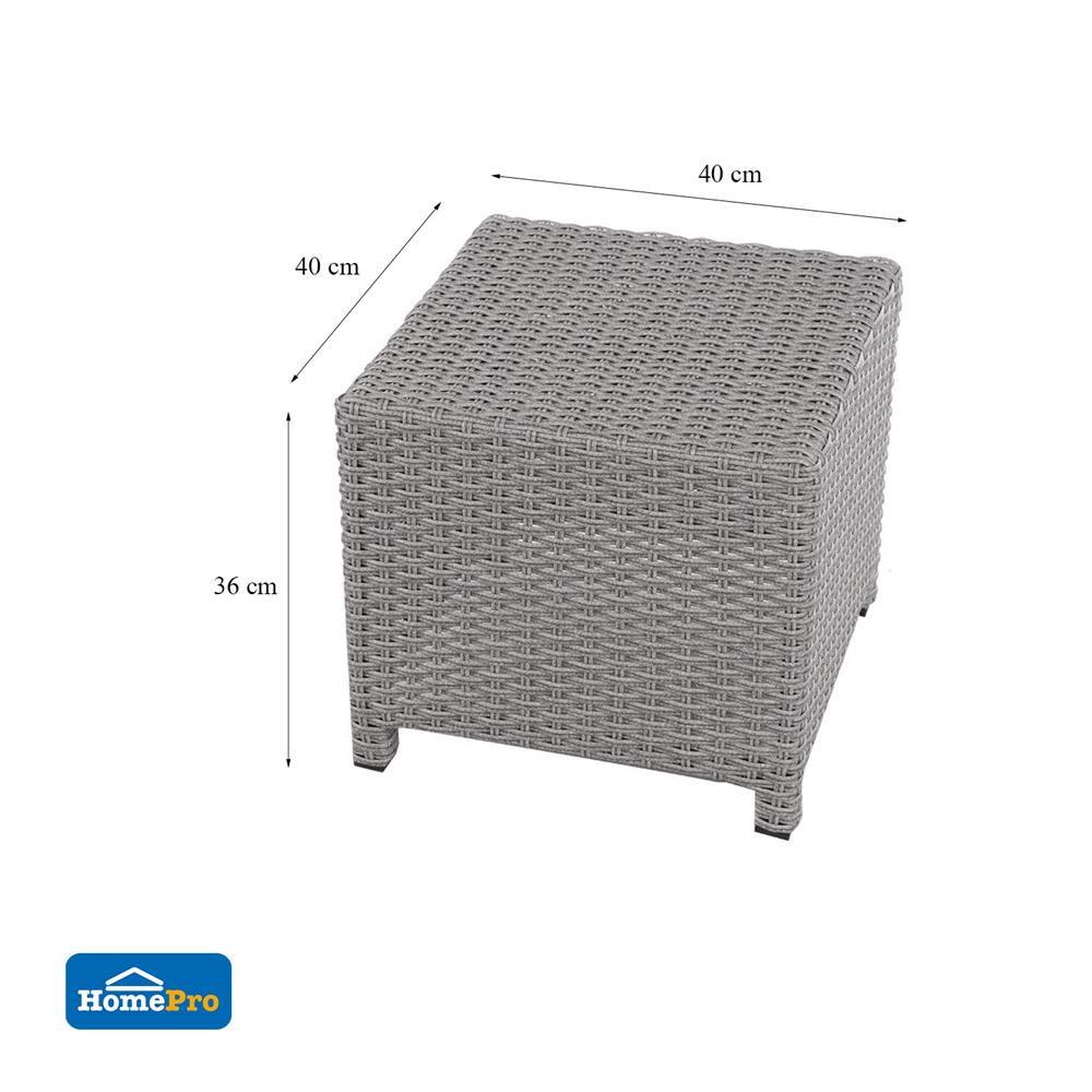 ชุดโซฟาสนาม SPRING OLIVIER สีเทา