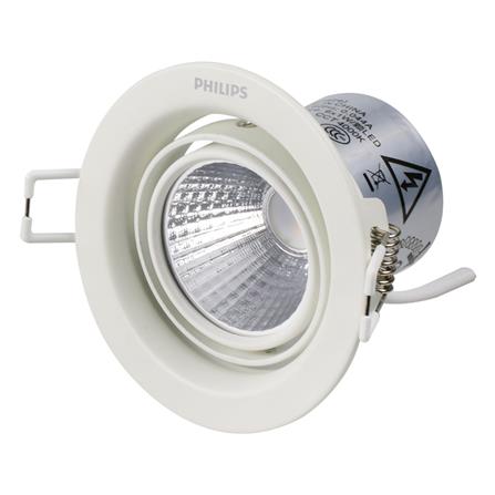 ดาวน์ไลท์ LED PHILIPS 59774 POMERON 4 นิ้ว 3 วัตต์ COOL WHITE สีขาว_1