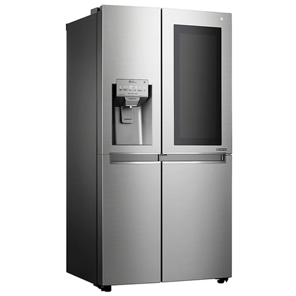 ตู้เย็น SIDE BY SIDE LG InstaView GC-X247CSAV.ANSPLMT 21.7 คิว