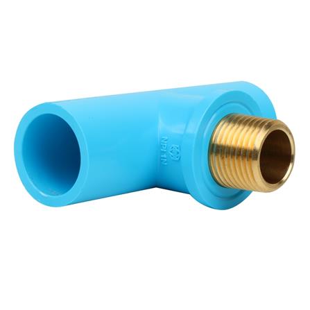 ข้อต่อสามทางเกลียวนอกทองเหลือง-หนา SCG 1/2 นิ้ว สีฟ้า_0