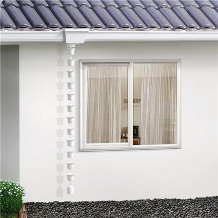 โซ่น้ำลง ลายดอกทิวลิป SCG 3 เมตร สีขาว_3