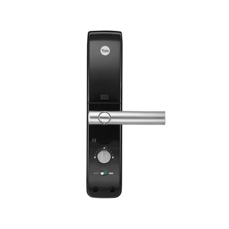 กลอนดิจิตอล YALE YMF40A สีดำ/เงิน_2