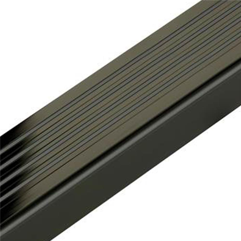 จมูกบันไดอะลูมิเนียม DP DNHG 401504 4 ซม. 1.5 ม. สีดำไฮกลอส