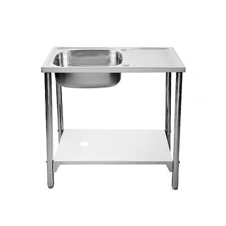 ซิงค์ขาตั้ง 1หลุม 1ที่พัก LINEA A80 สเตนเลส_0