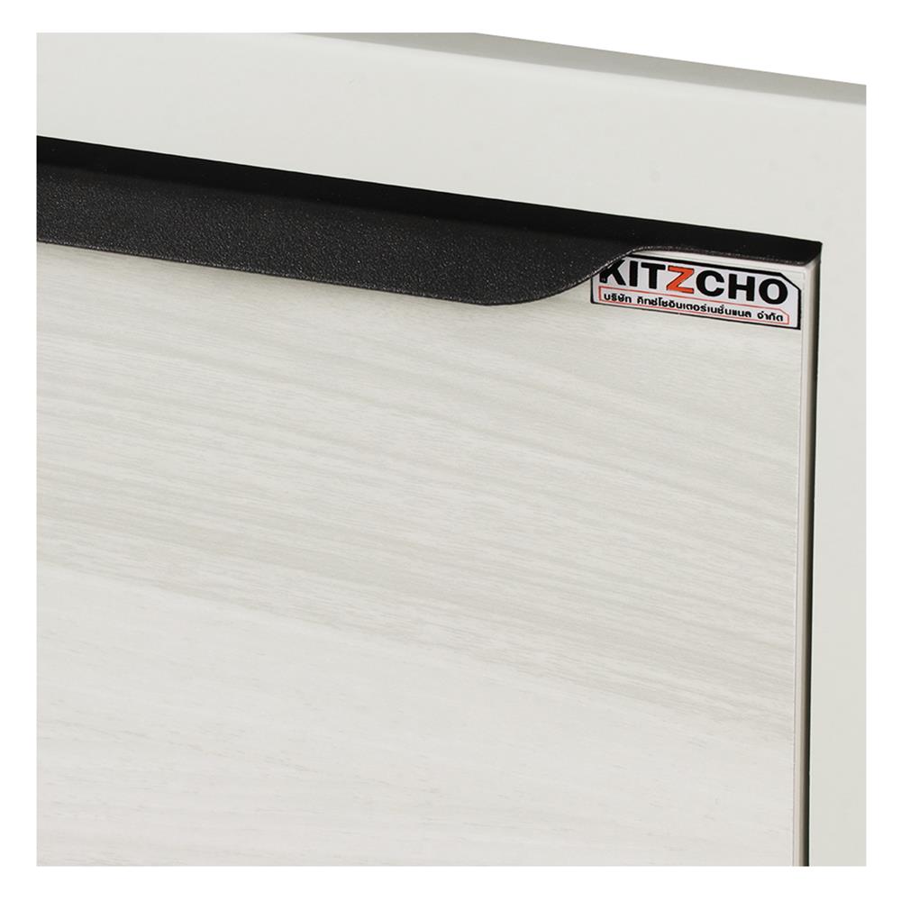 บานซิงค์คู่ KITZCHO GLOSSY 86x66 ซม. สีคริสตัลไวท์