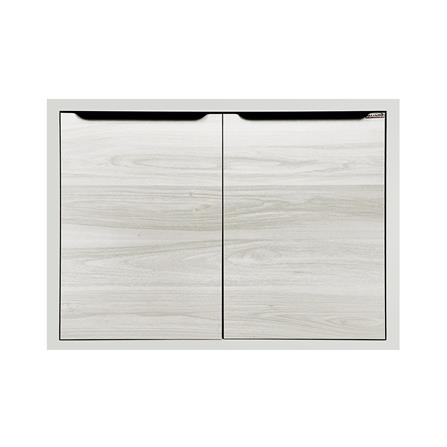 บานซิงค์คู่ KITZCHO GLOSSY 86x66 ซม. สีคริสตัลไวท์