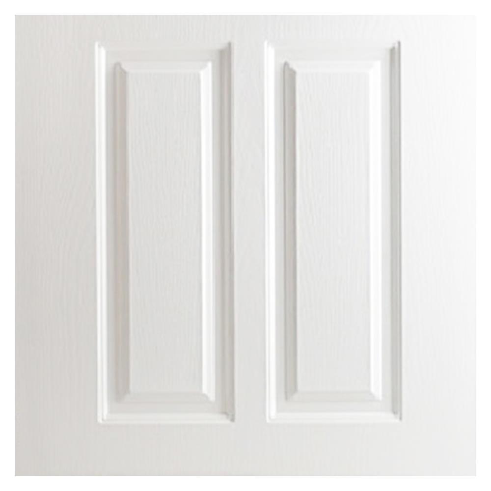 ประตูภายนอก UPVC PARAZZO MN003 80X200 ซม. สีขาว ไม่เจาะลูกบิด
