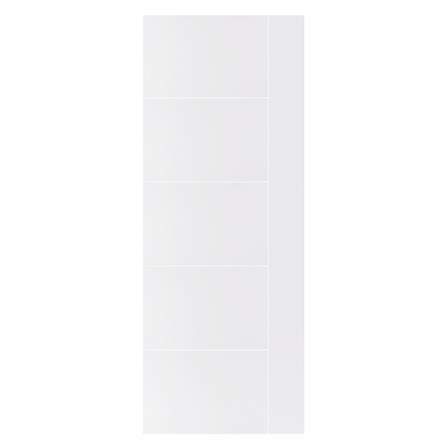 ประตูภายนอก UPVC AZLE MD6 80X200 ซม. สีขาว ไม่เจาะ...