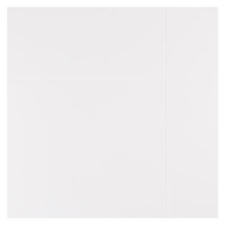 ประตูภายนอก UPVC AZLE MD6 80X200 ซม. สีขาว ไม่เจาะลูกบิด_2