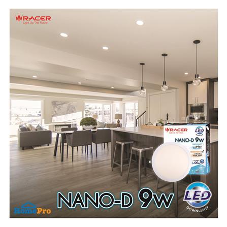 ดาวน์ไลท์ LED RACER NANO-D 5.7 นิ้ว 9 วัตต์ WARM WHITE สีขาว_4