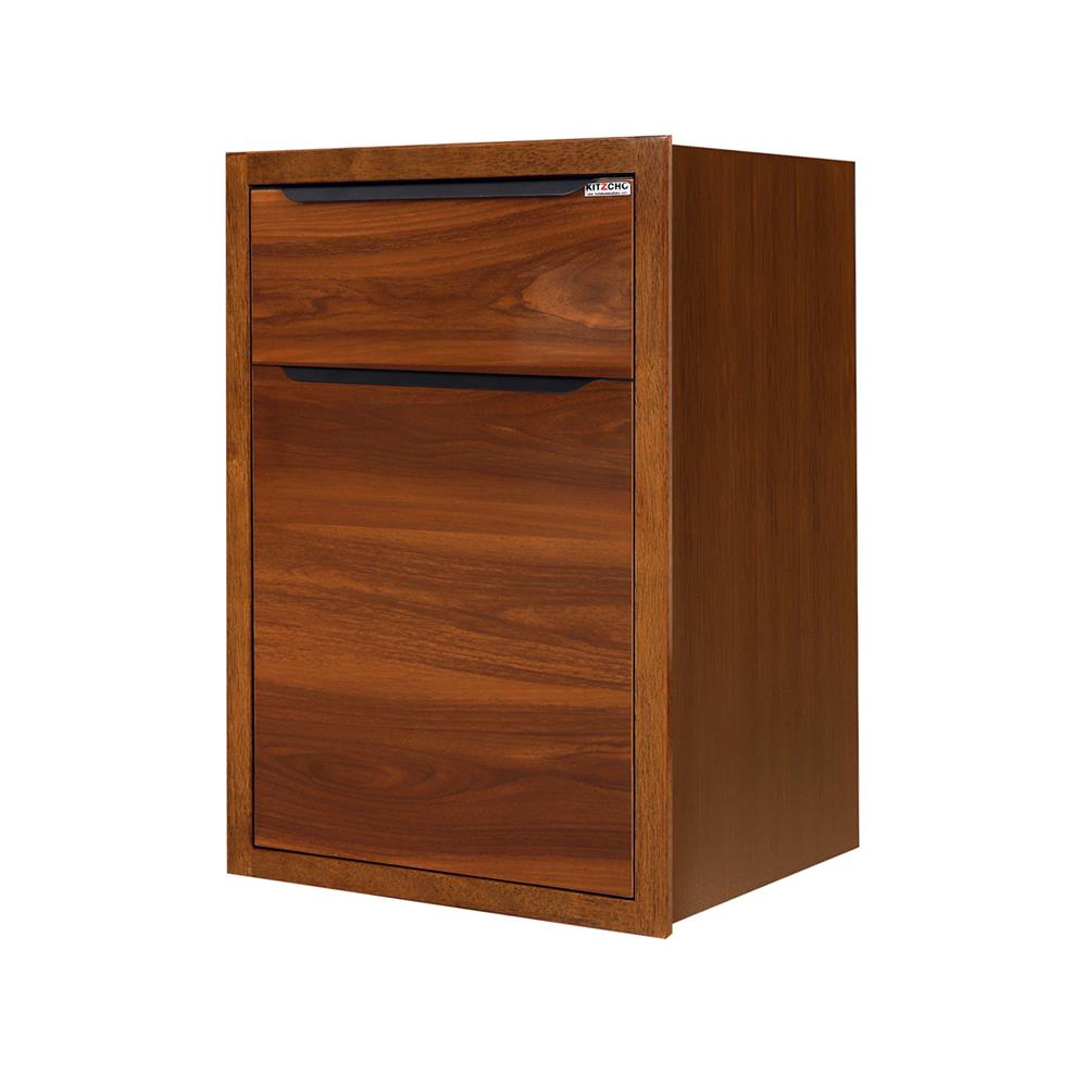 ตู้ลิ้นชัก MDF KITZCHO 2 ชั้น GLOSSY 46x66 ซม. สีไม้สัก
