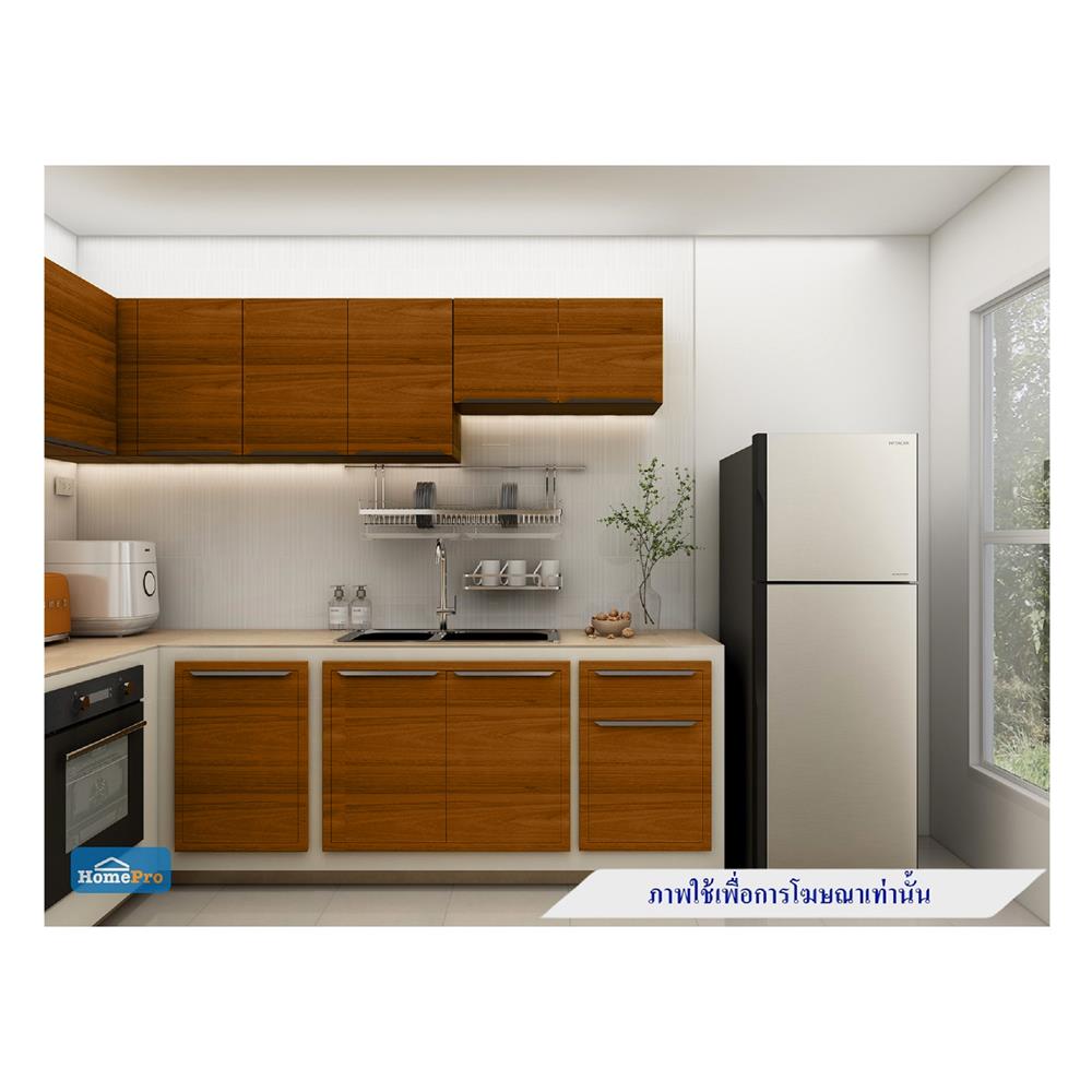 ตู้ลิ้นชัก MDF KITZCHO 2 ชั้น GLOSSY 46x66 ซม. สีไม้สัก