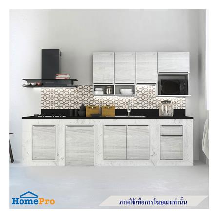 ตู้แขวนเดี่ยว KITZCHO GLOSSY 60x40 ซม. สีคริสตัลไวท์_1