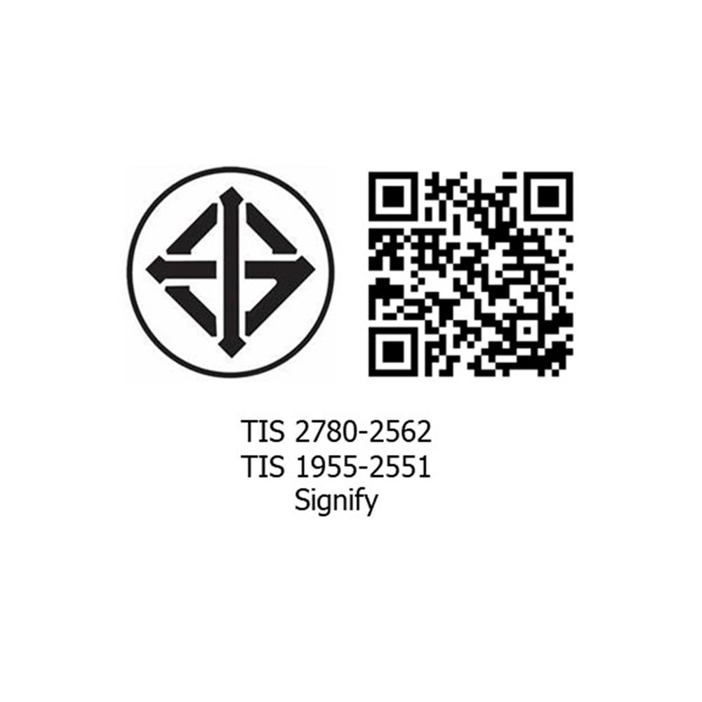 หลอด LED PHILIPS P50 6.5 วัตต์ WARMWHITE E14