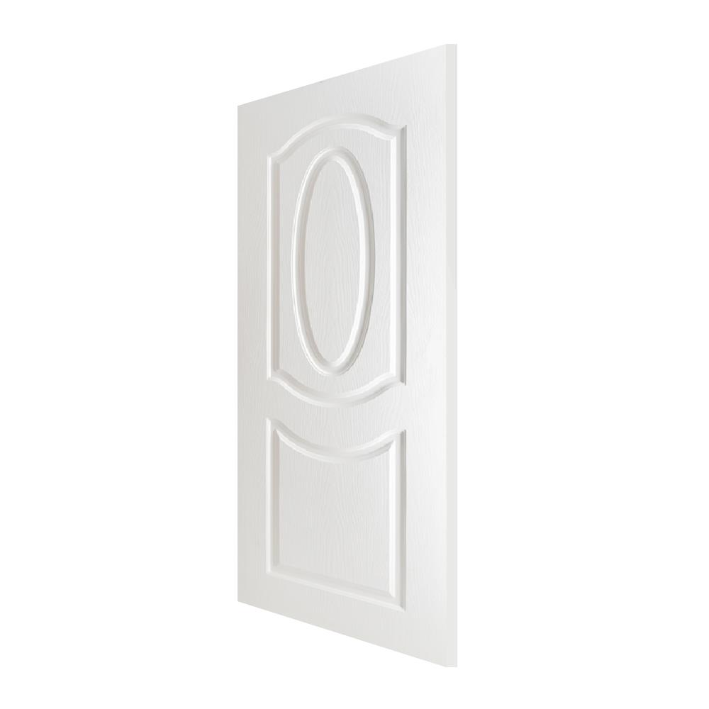 ประตูภายนอก UPVC PARAZZO MN002 70X200 ซม. สีขาว ไม่เจาะลูกบิด