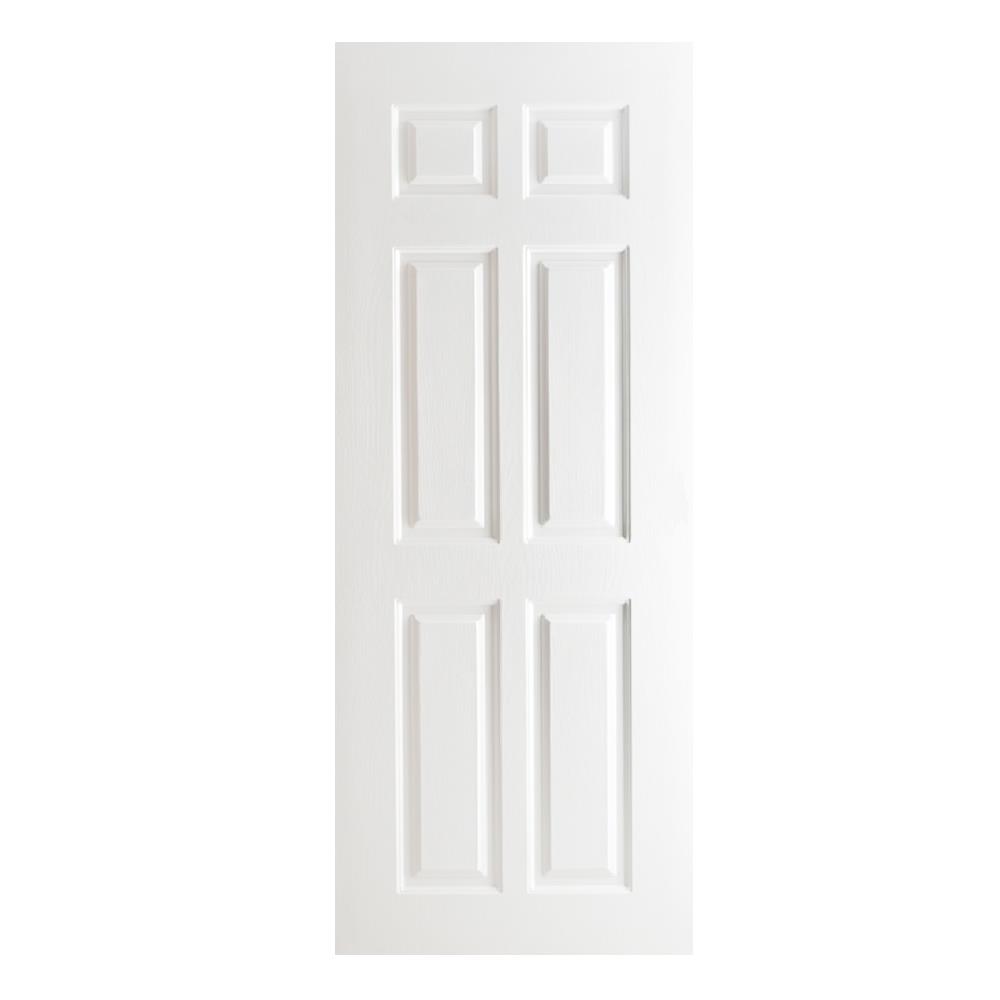 ประตูภายนอก UPVC PARAZZO MN003 70X200 ซม. สีขาว ไม่เจาะลูกบิด