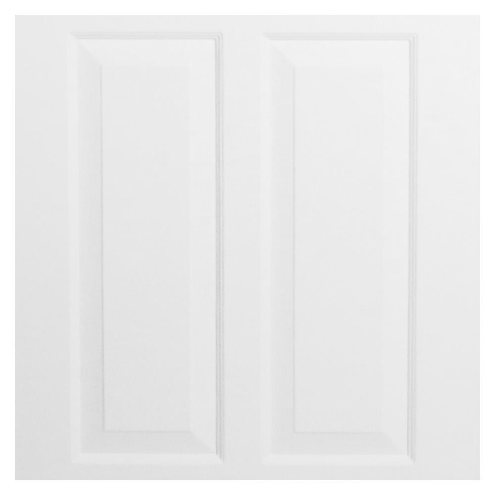 ประตูภายนอก UPVC PARAZZO MN003 70X200 ซม. สีขาว ไม่เจาะลูกบิด