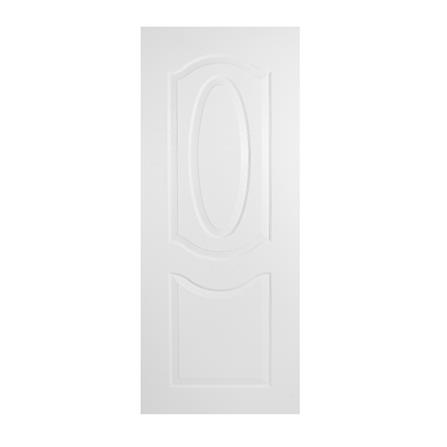 ประตูภายนอก UPVC PARAZZO MN002 80X200 ซม. สีขาว ไม่เจาะลูกบิด