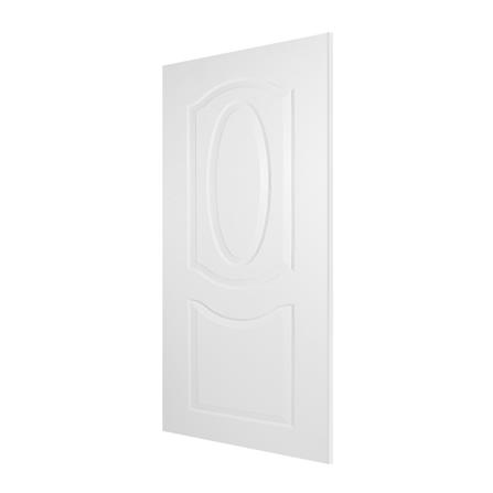 ประตูภายนอก UPVC PARAZZO MN002 80X200 ซม. สีขาว ไม่เจาะลูกบิด_1