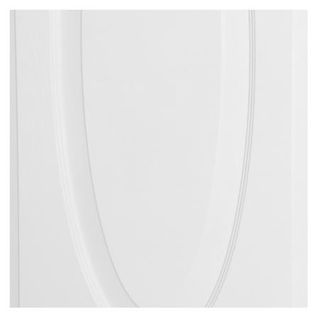 ประตูภายนอก UPVC PARAZZO MN002 80X200 ซม. สีขาว ไม่เจาะลูกบิด_2